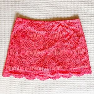 Lily Pulitzer Coral Skirt